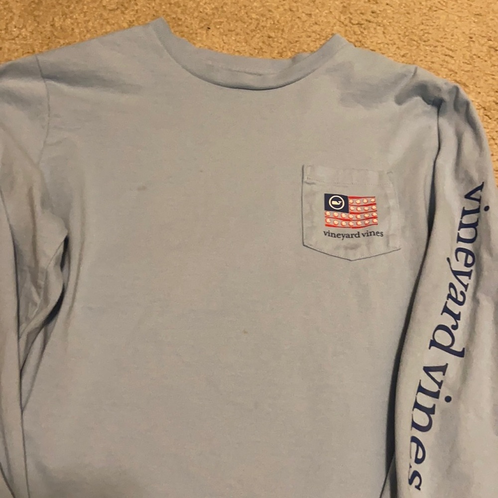 Baseball flag long sleeve